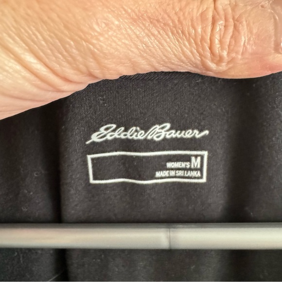 Eddie Bauer Aster Sleeveless Empire Waist Dress Black Size Medium - Picture 6 of 9